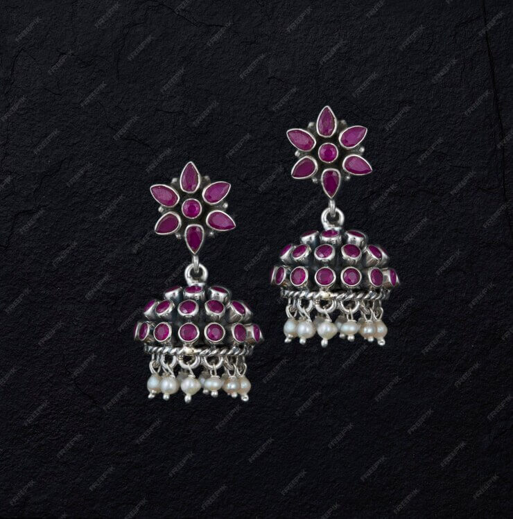 Kundan Earrings Design