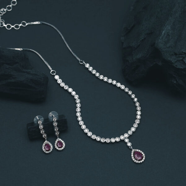 buy-yaaritas-rani-color-american-diamond-necklace-set
