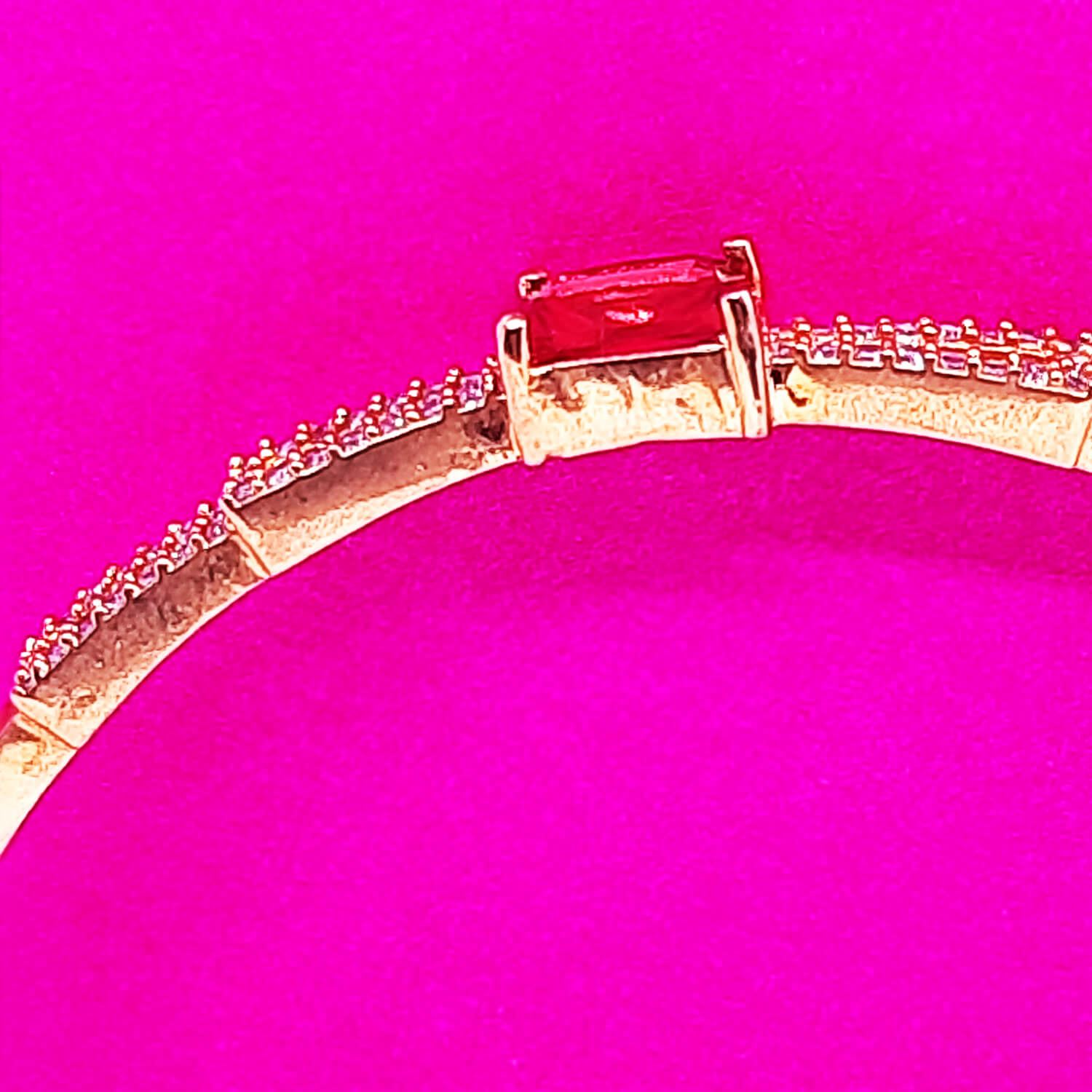Buy Yarita's Beautiful Rani Color American Diamond Bracelet