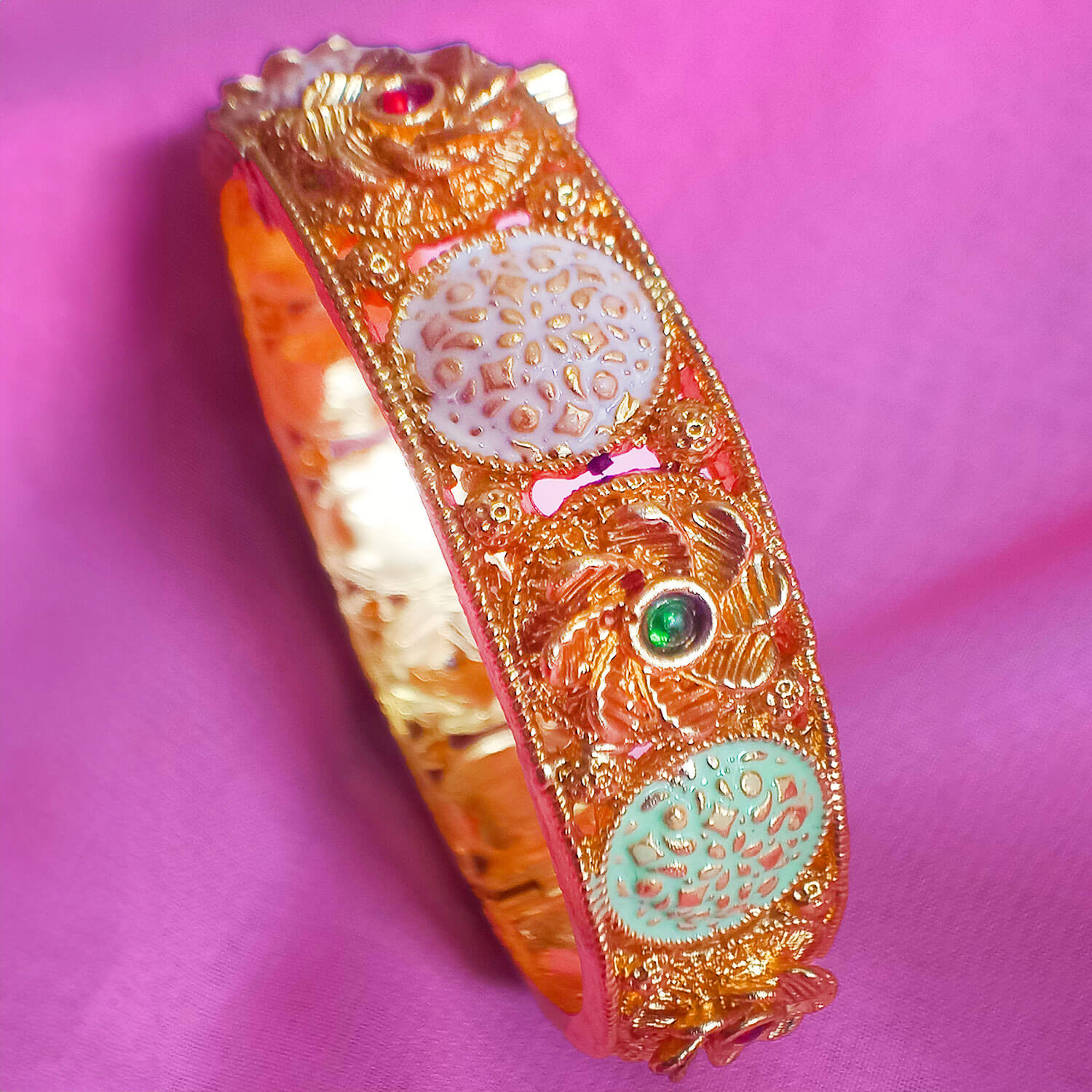 Yaarita's Antique Design Meenakari Bangles Set