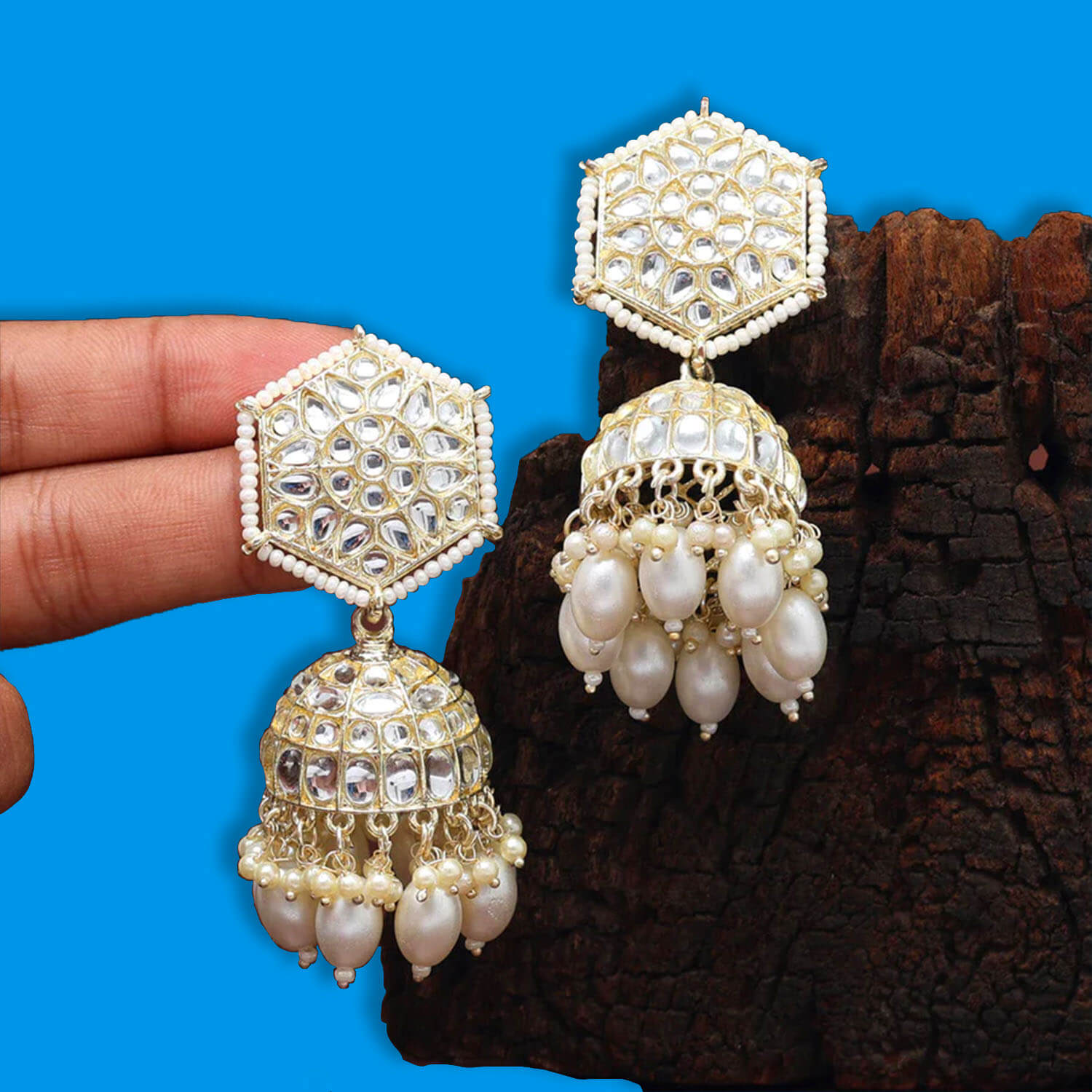 yaaritas-white-color-kundan-earrings