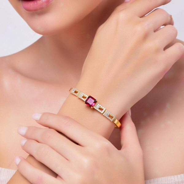 Yarita’s Beautiful Rani Color American Diamond Bracelet