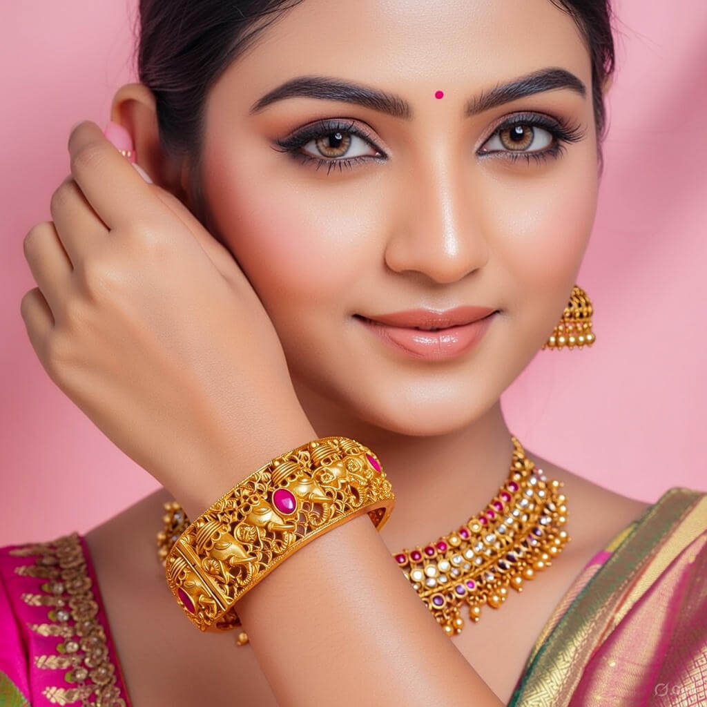 Yaarita’s Beautiful Antique Design Party Wear Bangles Set